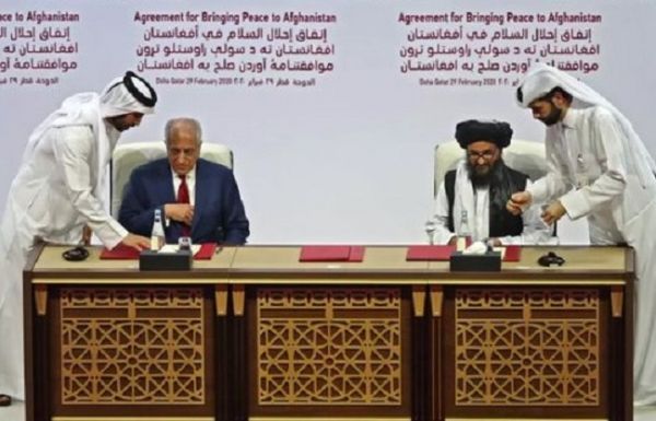 तालिबान से बातचीत में अमेरिका ने जताई मानवाधिकार हनन पर चिंता, पाबंदियां हटाने को कहा