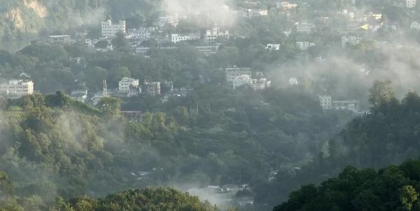 बांग्लादेश में बंदरबन जिले के कई हिस्से भारी बारिश से जलमग्न