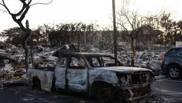 हवाई प्रांत के दावानल में भस्म हो गए 93 लोग