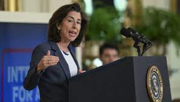 अमेरिका की वाणिज्य सचिव जीना रायमोंडो चीन के दौरे पर