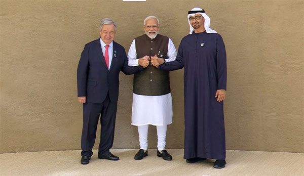 पीएम मोदी ने भारत की जी20 अध्यक्षता के समर्थन के लिए संयुक्त राष्ट्र प्रमुख को धन्यवाद दिया