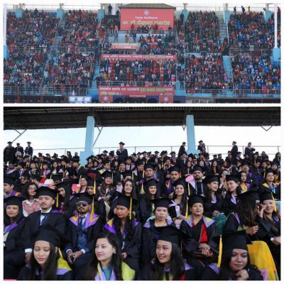 त्रिभुवन विश्वविद्यालय ने एक साथ 73 हजार से अधिक छात्र-छात्राओं को दीक्षांत समारोह में शामिल करके बनाया कीर्तिमान