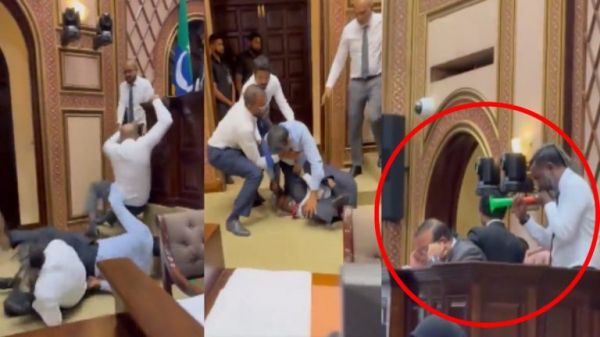 मालदीव की संसद में संग्राम, आपस में भिड़े सांसद