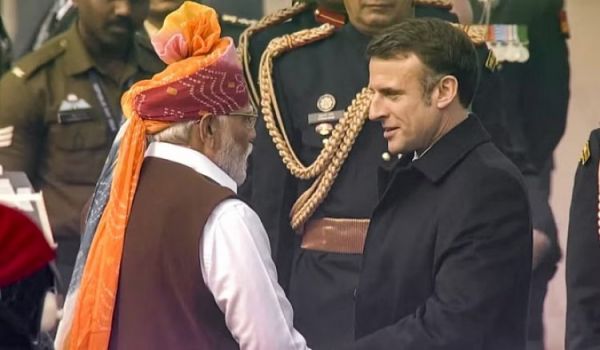 फ्रांस के राष्ट्रपति मैक्रां ने साझा किया भारत दौरे का वीडियो