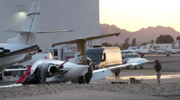 अमेरिका में दो  विमान टकराए, एक की मौत, चार घायल