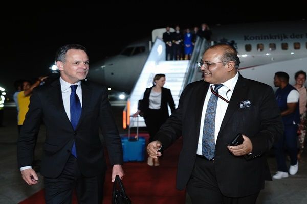 नीदरलैंड के विदेश मंत्री कैस्पर वेल्डकैंप दो दिवसीय यात्रा पर भारत पहुंचे