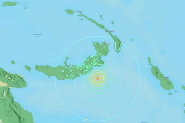  पापुआ न्यू गिनी में 6.9 तीव्रता का भूकंप, सुनामी की चेतावनी वापस ली गई