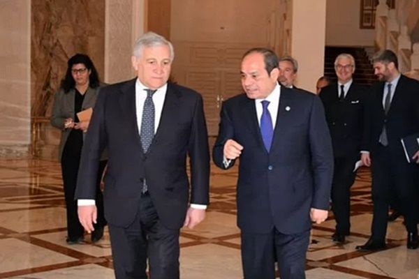 मिस्र के राष्ट्रपति और इतालवी विदेश मंत्री ने द्विपक्षीय संबंधों और क्षेत्रीय मुद्दों पर चर्चा की