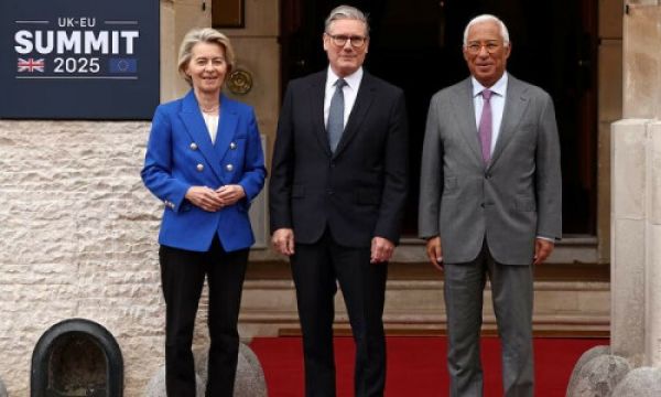 ब्रिटेन ने यूरोपीय संघ के साथ व्यापार और रक्षा संबंधों को पुनः स्थापित करने पर सहमति व्यक्त की