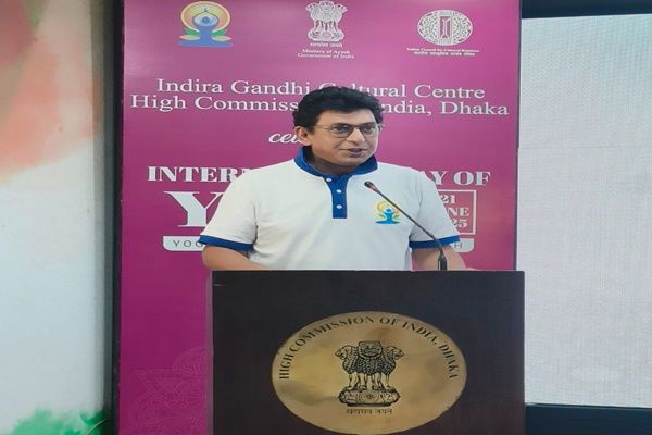  बांग्लादेश में 11वां अंतर्राष्ट्रीय योग दिवस उत्साहपूर्वक मनाया गया