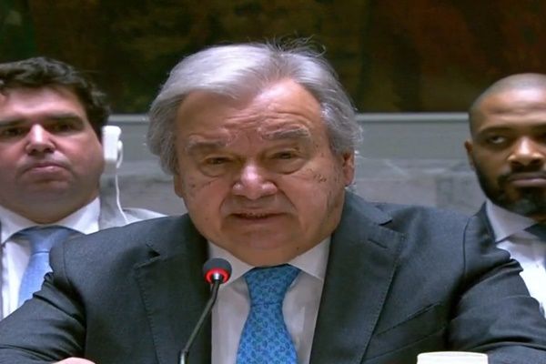 गुटेरेस की शांति की पुकार: ईरान-अमेरिका तनाव के बीच UNSC में कूटनीति की वापसी का आग्रह