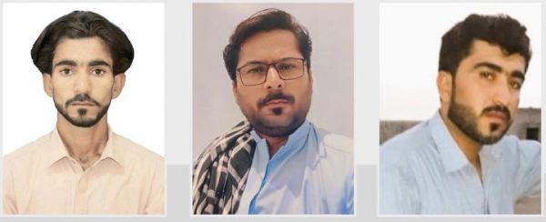  पाकिस्तान के सैनिक तीन बलोच युवकों को उठा ले गए