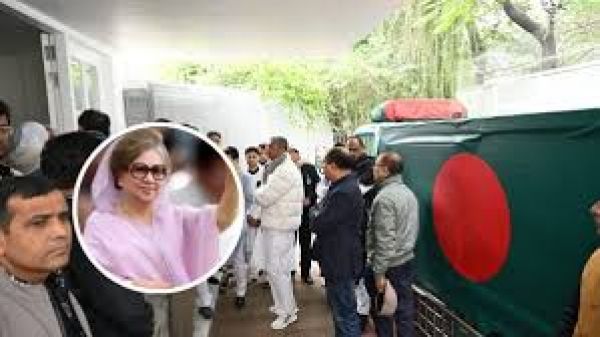 बांग्लादेश की पूर्व प्रधानमंत्री खालिदा जिया सुपुर्द-ए-खाक, पति की कब्र के पास दफन