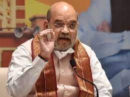 Amit Shah offers prayers at Tanot Mata temple in Jaisalmer
