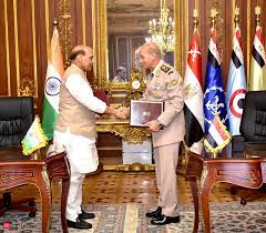 India, Egypt sign MoU to further defence cooperation during Rajnath Singh's visit