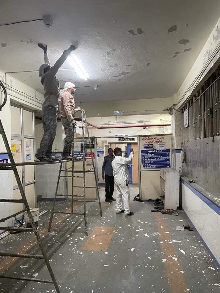 Morbi hospital gets makeover ahead of PM Modi&rsquo;s visit; Congress, AAP slam &lsquo;eventbaazi&rsquo;