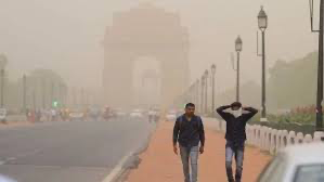 दिल्ली-एनसीआर में प्रदूषण के बादल, एक्यूआई 332