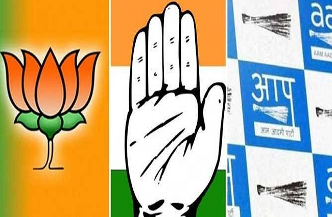 दिल्ली एमसीडी चुनाव: आप को बढ़त, भाजपा सैकड़े के नजदीक