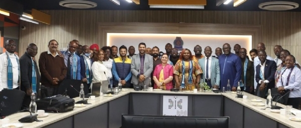 आईवरी कोस्ट से आये 22 वरिष्ठ अधिकारियों एवं राजनयिकों ने देखी इंदौर की स्वच्छता