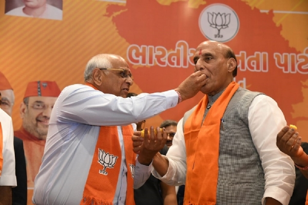 गुजरात भाजपा विधायक दल के नेता चुने गए भूपेंद्र पटेल