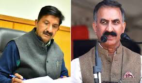 हिमाचल प्रदेश में मुख्यमंत्री और उपमुख्यमंत्री ने बांटे विभाग