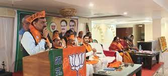 अभद्र भाषा का इस्तेमाल करना कांग्रेसियों की पुरानी आदतः विष्णुदत्त शर्मा