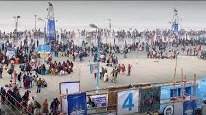 गंगासागर में पुण्य स्नान का सिलसिला जारी, लाखों श्रद्धालुओं ने लगाई डुबकी