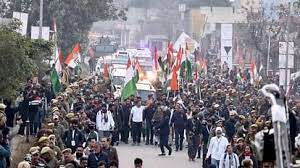 भारत जोड़ो यात्रा जम्मू से उधमपुर के लिए जारी