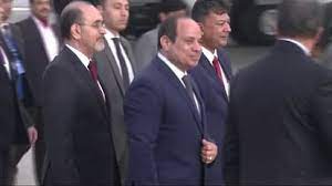 राष्ट्रपति भवन में मिस्र के राष्ट्रपति अब्देल फतह अल-सिसी का स्वागत