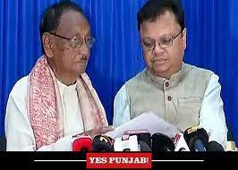 पूर्व मुख्यमंत्री गिरिधर गमांग और उनके पुत्र ने भाजपा से दिया त्यागपत्र