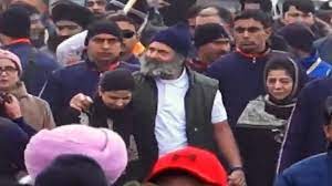 भारत जोड़ो यात्रा अवंतीपोरा से पंथा चौक के लिए रवाना