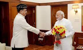 अंडमान-निकोबार के उपराज्यपाल ने प्रधानमंत्री से की मुलाकात