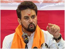 केंद्रीय मंत्री अनुराग ठाकुर ने कहा छत्तीसगढ़ में मची लूट के कारण एजेंसियों को कार्रवाई करनी पड़ी