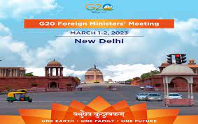 जी-20 देशों के विदेश मंत्रियों की बैठक नई दिल्ली में शुरू, प्रधानमंत्री की अपील मानवता के खातिर एकजुट हों सभी देश