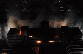 भोपाल का सतपुड़ा भवन 14 घंटे से आग की लपटों से घिरा, 12 हजार फाइलें राख