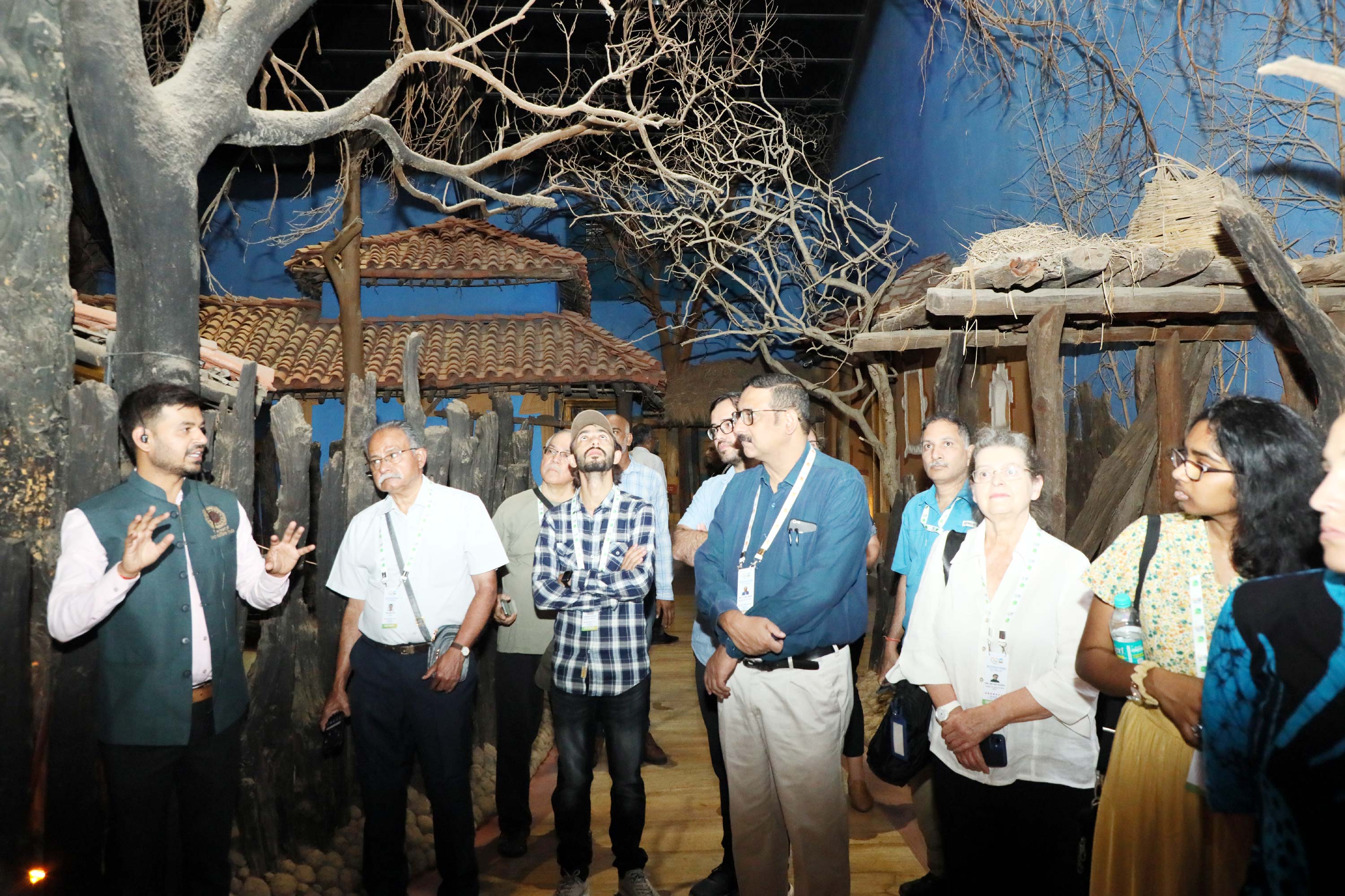 जी-20 के प्रतिनिधियों ने किया मप्र जनजातीय संग्रहालय का भ्रमण, कहा-अद्भुत है यह संग्रहालय