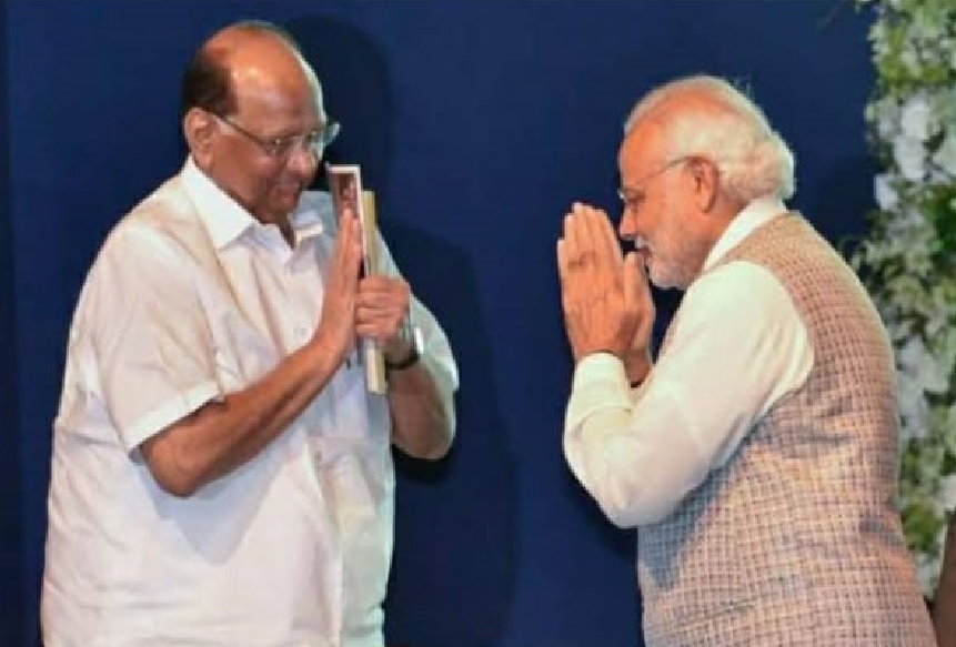 मोदी की मौजूदगी में एक मंच पर होगा अजीत और शरद का आमना सामना