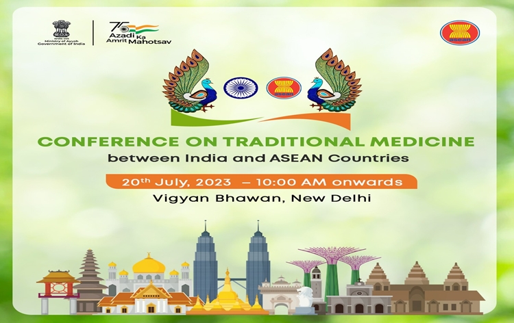 भारत आज नई दिल्ली में पारंपरिक औषधियों पर आसियान देशों के सम्मेलन की मेजबानी करेगा