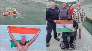 मप्र के दिव्यांग तैराक सत्येन्द्र सिंह ने पार किया इंग्लिश चैनल, मुख्यमंत्री ने दी बधाई