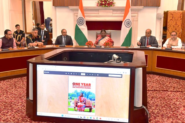 राष्ट्रपति मुर्मू ने अपने कार्यकाल का एक वर्ष पूरा किया