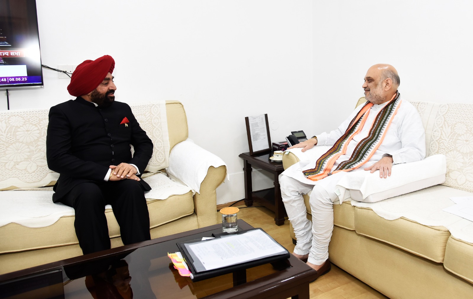 उत्तराखंड के राज्यपाल ने अमित शाह से की भेंट, राज्य से जुड़े विषयों पर की चर्चा