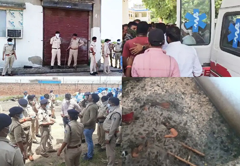 मप्रः मुरैना में फूड-फैक्टरी में जहरीली गैस से पांच मजदूरों की मौत, मृतकों में तीन सगे भाई