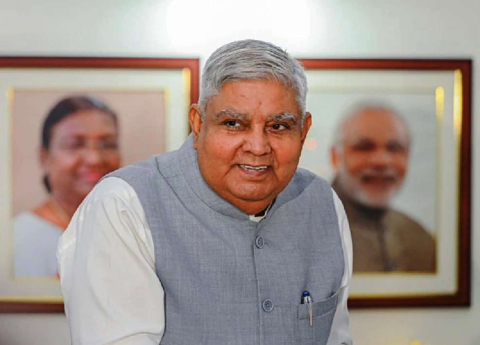 खराब मौसम के चलते उपराष्ट्रपति का करौली व धौलपुर दौरा रद्द