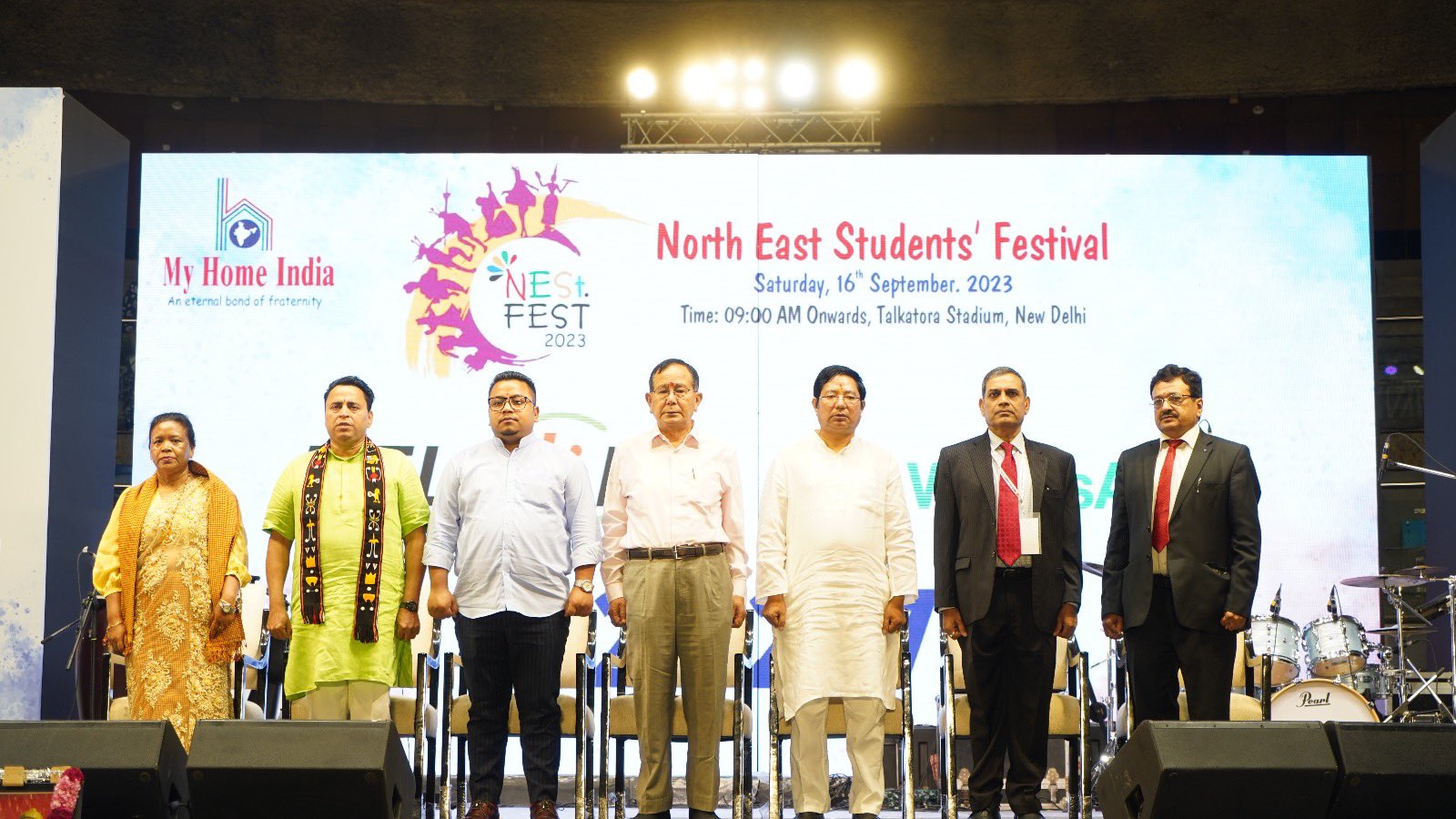 दिल्ली में नॉर्थ ईस्ट स्टूडेंट फेस्टिवल ''नेस्ट- 2023'' का हुआ आयोजन