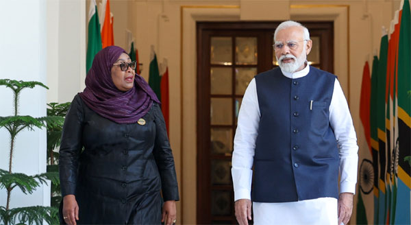 भारत तंजानिया बने रणनीतिक साझीदार, रक्षा सहयोग बढाएंगे