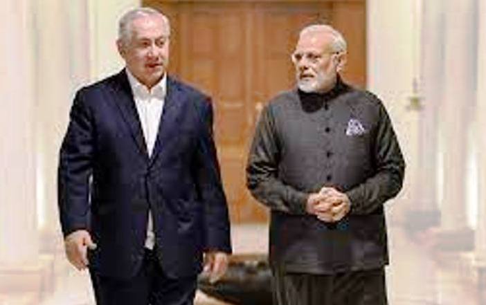 मोदी और नेतन्याहू में हुई बात, प्रधानमंत्री ने कहा भारत के लोग इजरायल के साथ खड़े