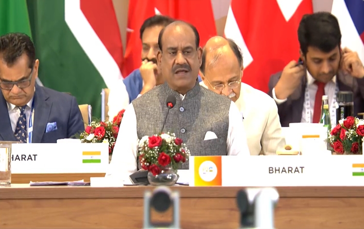 पी20 बैठक का अंतिम दिन, लोकसभा अध्&zwj;यक्ष ओम बिरला आज ब्राजील को पी20 की अध्&zwj;यक्षता सोपेंगे