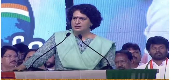 तेलंगाना: राहुल-प्रियंका ने की कांग्रेस के प्रचार अभियान की शुरुआत, मतदाताओं से किए कई वायदे