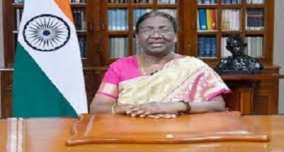 राष्ट्रपति द्रौपदी मुर्मु कल से कर्नाटक और तमिलनाडु की दो-दिवसीय यात्रा पर रहेंगी