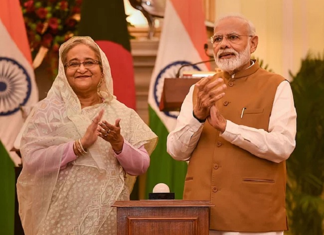 भारत और बांग्लादेश के प्रधानमंत्री आज करेंगे तीन विकास परियोजनाओं का संयुक्त रूप से उद्घाटन